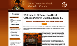 Stdemetriosdaytona.org thumbnail