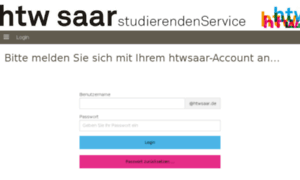 Stdservice.htwsaar.de thumbnail