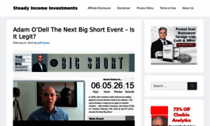 Steadyincomeinvestments.com thumbnail