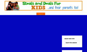 Stealsanddealsforkids.com thumbnail