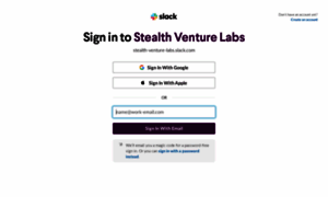 Stealth-venture-labs.slack.com thumbnail