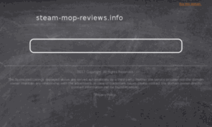 Steam-mop-reviews.info thumbnail