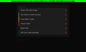 Steam-wallet.steam-key-giveaway.com thumbnail