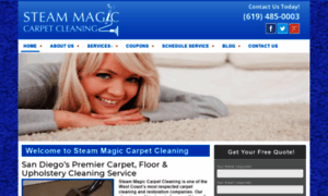 Steammagiccarpetcleaning.com thumbnail