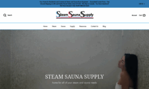 Steamsaunasupply.com thumbnail