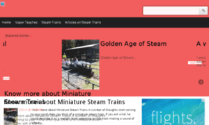 Steamtrainride.net thumbnail