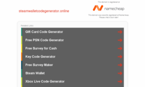 Steamwalletcodegenerator.online thumbnail