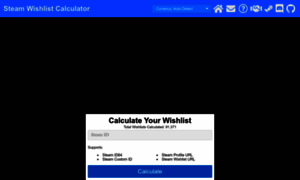 Steamwishlistcalculator.com thumbnail