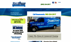 Steamworkscarpetcleaning.com thumbnail