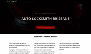 Stedfastlocksmith.com.au thumbnail