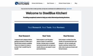 Steelbluekitchen.com thumbnail