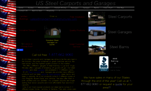 Steelcarportsgarages.com thumbnail