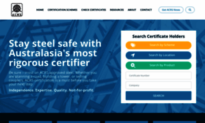 Steelcertification.com thumbnail