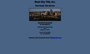 Steelcitytitle.com thumbnail