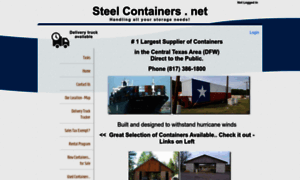 Steelcontainers.net thumbnail