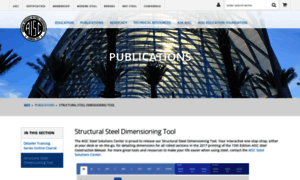 Steeldetail.aisc.org thumbnail