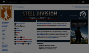 Steeldivision.paradoxwikis.com thumbnail