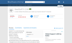 Steelsofttv.software.informer.com thumbnail
