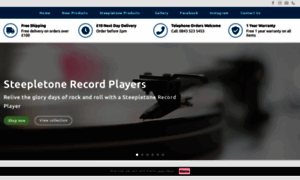 Steepletonerecordplayer.com thumbnail