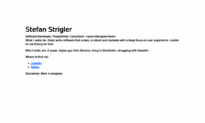 Stefan-strigler.de thumbnail