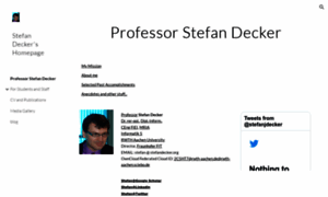 Stefandecker.org thumbnail