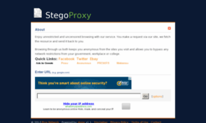 Stegoproxy.com thumbnail