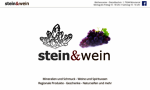 Steinundwein.com thumbnail