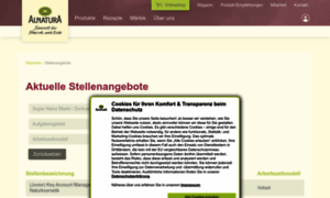 Stellenangebote.alnatura.de thumbnail