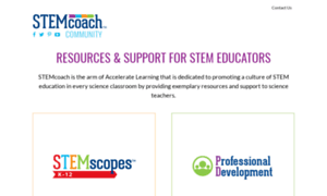 Stemcoach.acceleratelearning.com thumbnail