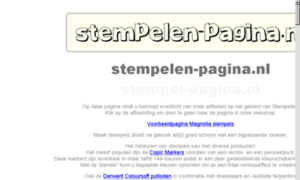 Stempelen-pagina.nl thumbnail