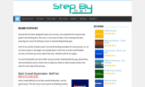 Stepbybet.com thumbnail