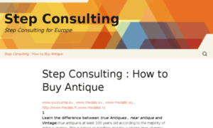 Stepconsulting.be thumbnail