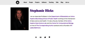 Stephaniehicks.com thumbnail
