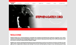 Stephen-gately.org thumbnail