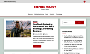 Stephen-pearcy.com thumbnail