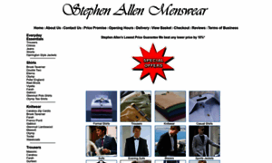 Stephenallenmenswear.co.uk thumbnail