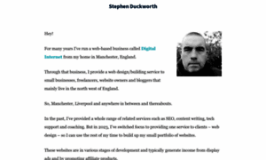 Stephenduckworth.com thumbnail