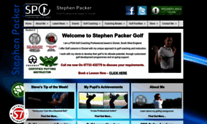 Stephenpackergolf.com thumbnail