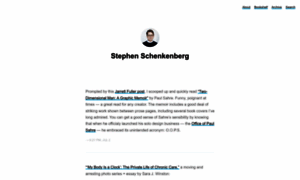 Stephenschenkenberg.com thumbnail