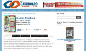 Stephenstrasburgbaseballcards.com thumbnail
