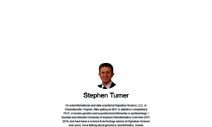 Stephenturner.github.io thumbnail