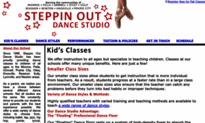 Steppinoutdance.us thumbnail