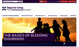 Stepsforliving.hemophilia.org thumbnail