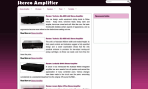 Stereo-amplifier.net thumbnail