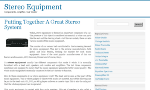 Stereo-equipment.org thumbnail