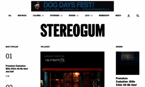 Stereogum.com thumbnail
