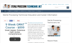 Sterileprocessingtechnicians.net thumbnail