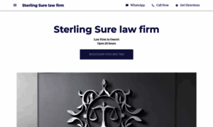 Sterling-sure-law-firm.business.site thumbnail