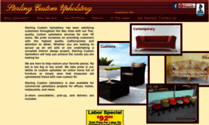 Sterlingcustomupholstery.com thumbnail