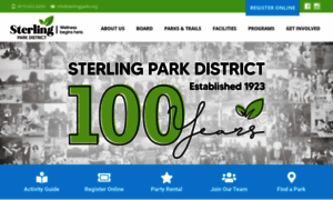 Sterlingparks.org thumbnail